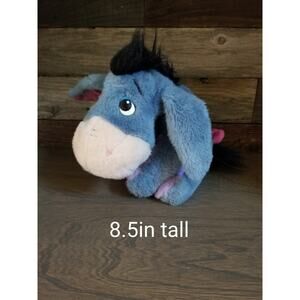 Eeyore "Ask Me More" Fisher Price Talking Plush Toy 1999 Winnie The Pooh Disney